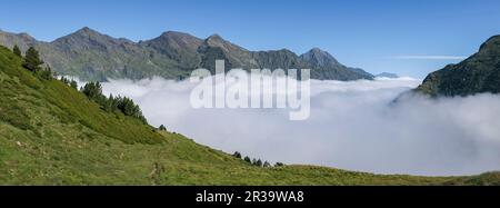 Vallée de l'Aure, département des Hautes-Pyrénées, France. Banque D'Images