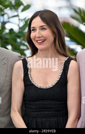 Cannes, France. 23rd mai 2023. CANNES, FRANCE. 23 mai 2023: Elsa Zylberstein au photocall du Club zéro au Festival de Cannes 76th. Crédit photo : Paul Smith/Alamy Live News Banque D'Images