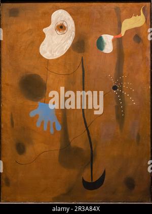 Painting, Joan Miro, 1925, Berlin, République fédérale d'Allemagne. Banque D'Images