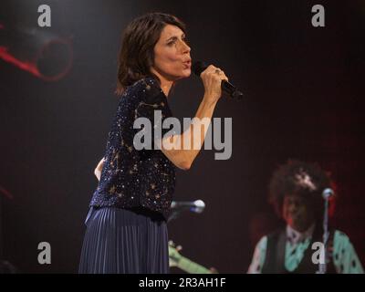 Teatro Filarmonico, Vérone, Italie, 22 mai 2023, Giorgia pendant Giorgia - Blu Live - concert de musique Banque D'Images