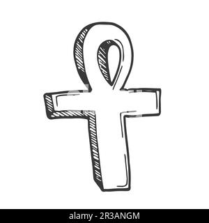 Christian easter crossodle vectoriel Illustration de Vecteur