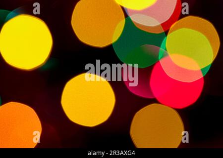 Bokeh Abstract lumières fond Banque D'Images