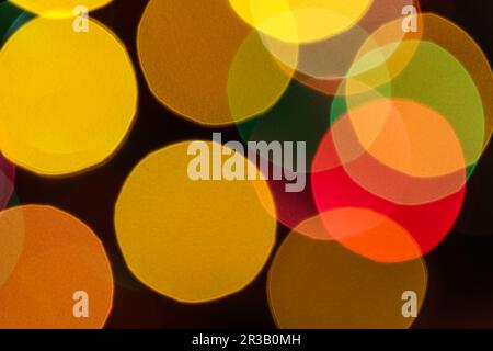 Bokeh Abstract lumières fond Banque D'Images