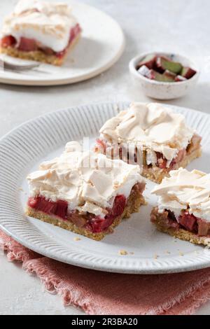 Gâteau au beurre et à la meringue Banque D'Images