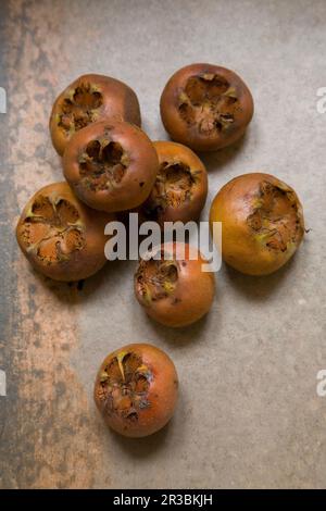 Fruits Medlar Banque D'Images