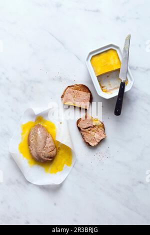 Foie gras Banque D'Images