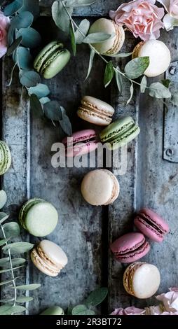 Macarons Banque D'Images