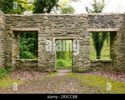 Cally Old School, Galloway Forest Park, Gatehouse of Fleet, Dumfries et Galloway, Écosse, ROYAUME-UNI Banque D'Images