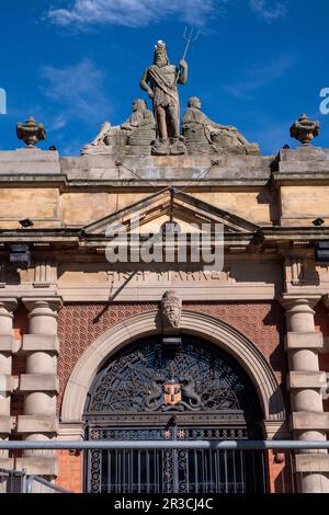 Fish Market, Newcastle upon Tyne, Royaume-Uni Banque D'Images