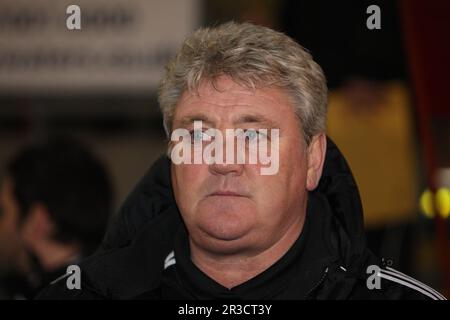 Steve Bruce Directeur de Hull City A.F.C.Leyton Orient 2012/13. Leyton Orient V Hull City 15/01/13 la coupe FA Replay troisième ronde photo: Kieran Galvin, Banque D'Images