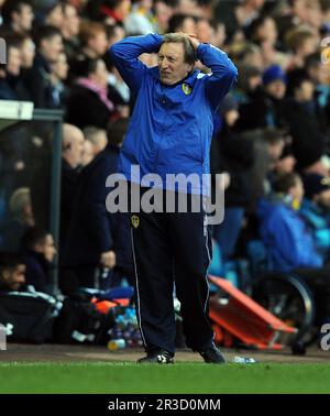 Neil Warnock ManagerLeeds United 2012/13 Leeds United V Tottenham Hotspur (2-1) 27/01/13 la FA Cup quatrième ronde photo: Robin Parker Fotoports Intern Banque D'Images