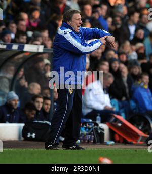 Neil Warnock ManagerLeeds United 2012/13 Leeds United V Tottenham Hotspur (2-1) 27/01/13 la FA Cup quatrième ronde photo: Robin Parker Fotoports Intern Banque D'Images