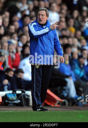 Neil Warnock ManagerLeeds United 2012/13 Leeds United V Tottenham Hotspur (2-1) 27/01/13 la FA Cup quatrième ronde photo: Robin Parker Fotoports Intern Banque D'Images