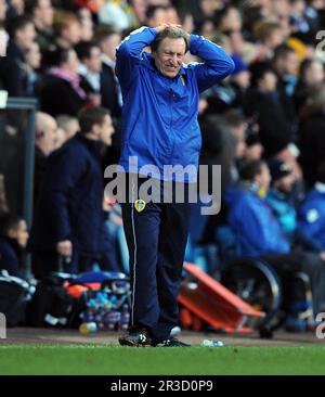 Neil Warnock ManagerLeeds United 2012/13 Leeds United V Tottenham Hotspur (2-1) 27/01/13 la FA Cup quatrième ronde photo: Robin Parker Fotoports Intern Banque D'Images