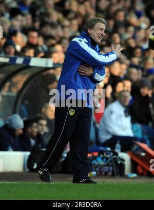 Neil Warnock ManagerLeeds United 2012/13 Leeds United V Tottenham Hotspur (2-1) 27/01/13 la FA Cup quatrième ronde photo: Robin Parker Fotoports Intern Banque D'Images