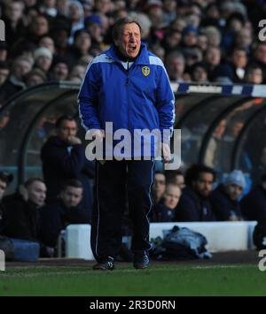 Neil Warnock ManagerLeeds United 2012/13 Leeds United V Tottenham Hotspur (2-1) 27/01/13 la FA Cup quatrième ronde photo: Robin Parker Fotoports Intern Banque D'Images