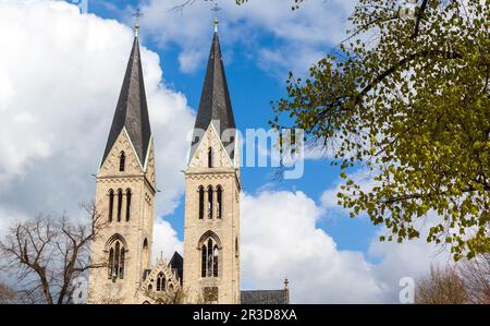 Impressions de la ville de résine de halberstadt Banque D'Images