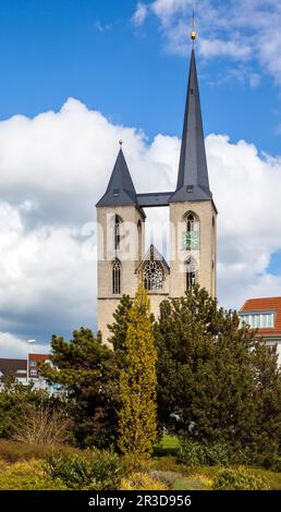 Impressions de la ville de résine de halberstadt Banque D'Images