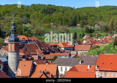 Impressions de Stolberg dans les montagnes Harz Banque D'Images