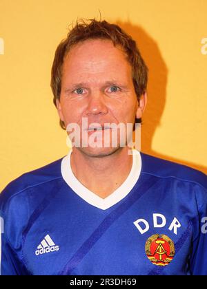 Footballeur allemand Stefan Minkwitz 1.FC Magdeburg Banque D'Images