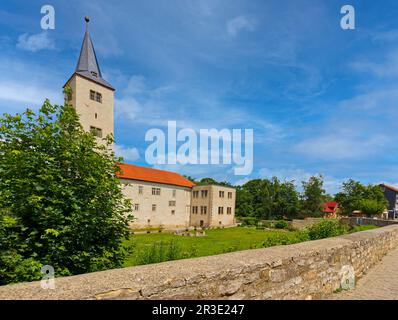 Château Hesse Gare de North Harz châteaux et palais Harzer Wandernadel Banque D'Images