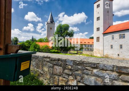 Château Hesse Gare de North Harz châteaux et palais Harzer Wandernadel Banque D'Images