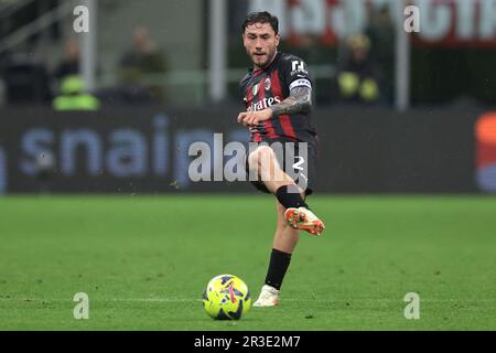 Milan, Italie, 20th mai 2023. Davide Calabria de l'AC Milan pendant la série Un match à Giuseppe Meazza, Milan. Le crédit photo devrait se lire: Jonathan Moscrop / Sportimage Banque D'Images