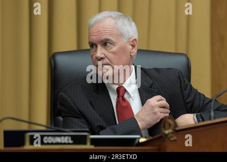 23 mai 2023, Washington, Distric de Columbia, Etats-Unis: Tom MCCLINTOCK(R-CA), président du congrès, lors de l'audience de la Commission judiciaire de la Chambre aujourd'hui sur 23 mai 2023 à Rayburn HOB/Capitol Hill à Washington DC, Etats-Unis. (Credit image: © Lénine Nolly/ZUMA Press Wire) USAGE ÉDITORIAL SEULEMENT! Non destiné À un usage commercial ! Banque D'Images