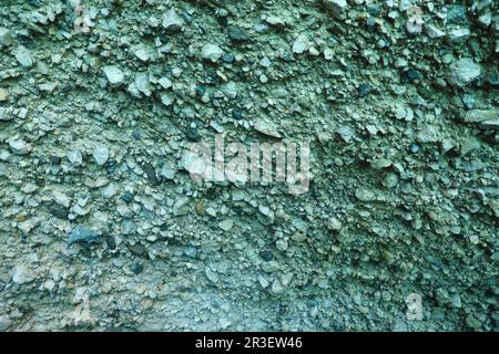 Dinde calcaire la plus ancienne texture des rochers gros plan en plein air de jour. Banque D'Images