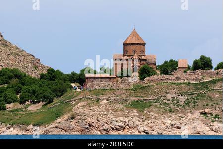 Située à Van, en Turquie, l'église d'Akdamar a été construite au 10th siècle. Banque D'Images