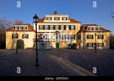 Résidence du château d'Eulenbroich, Roesrath, Rhénanie-du-Nord-Westphalie, Allemagne, Europe Banque D'Images