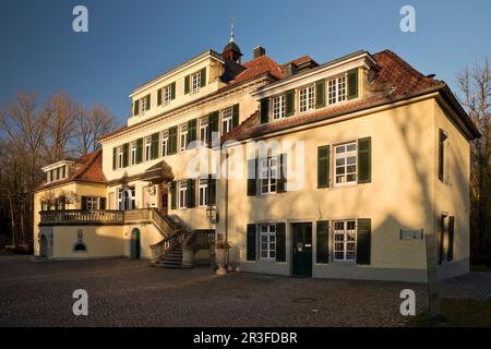 Résidence du château d'Eulenbroich, Roesrath, Rhénanie-du-Nord-Westphalie, Allemagne, Europe Banque D'Images