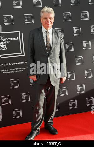 Londres, Royaume-Uni. 23rd mai 2023. Martin Ivens est journaliste au Prix International Booker 2023 au Sky Garden, Londres, Royaume-Uni. Crédit : voir Li/Picture Capital/Alamy Live News Banque D'Images