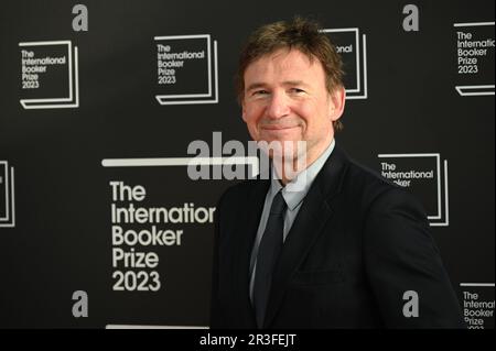 Londres, Royaume-Uni. 23rd mai 2023. David Nicholls est un romancier britannique qui participe au Prix international de l'Booker 2023 au Sky Garden, Londres, Royaume-Uni. Crédit : voir Li/Picture Capital/Alamy Live News Banque D'Images