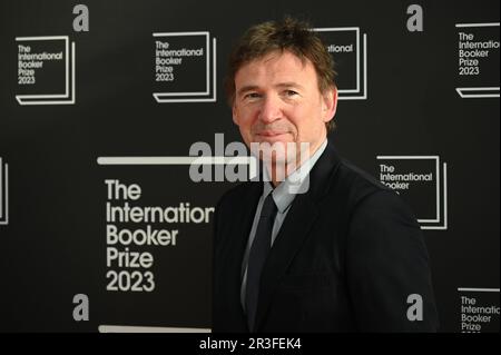 Londres, Royaume-Uni. 23rd mai 2023. David Nicholls est un romancier britannique qui participe au Prix international de l'Booker 2023 au Sky Garden, Londres, Royaume-Uni. Crédit : voir Li/Picture Capital/Alamy Live News Banque D'Images