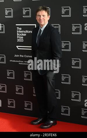 Londres, Royaume-Uni. 23rd mai 2023. David Nicholls est un romancier britannique qui participe au Prix international de l'Booker 2023 au Sky Garden, Londres, Royaume-Uni. Crédit : voir Li/Picture Capital/Alamy Live News Banque D'Images