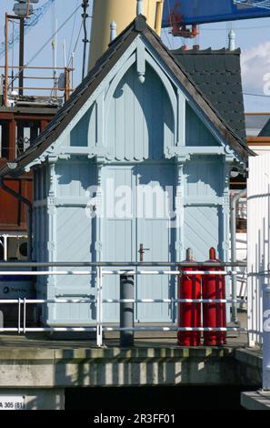 Breusebude à Kiel Banque D'Images