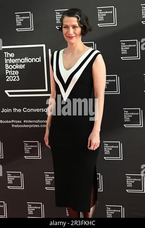 Londres, Royaume-Uni. 23rd mai 2023. Gaby Wood, Directrice de la Fondation du Prix Booker, participe au Prix International Booker 2023 au Sky Garden, Londres, Royaume-Uni. Crédit : voir Li/Picture Capital/Alamy Live News Banque D'Images