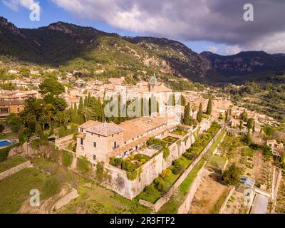 Cartuja de Valldemosa, Patrimonio Histórico de España, Valldemossa, Majorque, Iles Baléares, Espagne. Banque D'Images