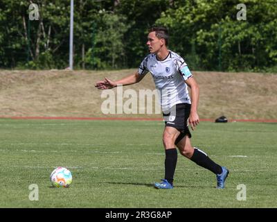 Alexander Bittroff (1.FC Magdeburg) -DFB DFL football 2.Bundesliga saison 2022-2023 test match Grün Weiss Ilsenburg contre 1. Banque D'Images