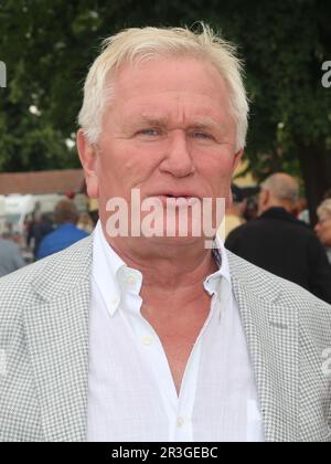 Le propriétaire du cheval Holger Renz lors de la course à l'hippodrome de Magdeburg Herrenkrug sur 09.07.2022 Banque D'Images