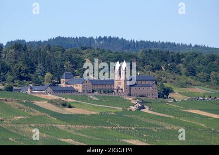 Abbaye de Saint Hildegard à Ruedesheim Banque D'Images