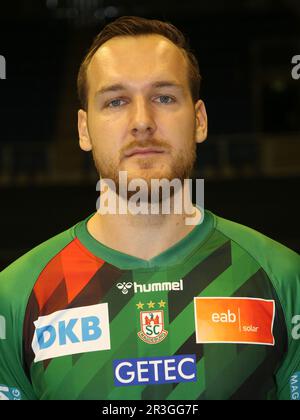 Joueur de handball Christian O'Sullivan SC Magdeburg LIQUI MOLY Handball Bundesliga saison 2022-23 Banque D'Images