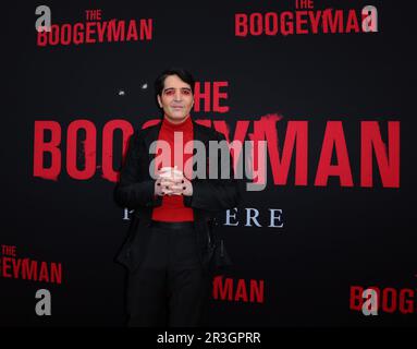 Hollywood, États-Unis. 23rd mai 2023. David Dastmalchian arrive à la première de bogeyman tenue au théâtre El Capitan à Hollywood, CA, mardi, 23 mai 2023. (Photo de Juan Pablo Rico/Sipa USA) crédit: SIPA USA/Alay Live News Banque D'Images