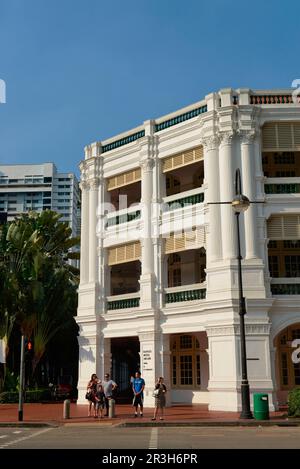 Hotel Raffles, Beach Road, Singapour Banque D'Images