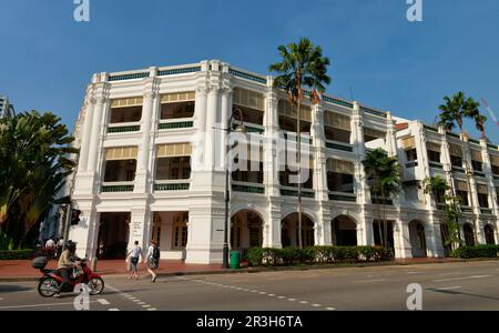 Hotel Raffles, Beach Road, Singapour Banque D'Images