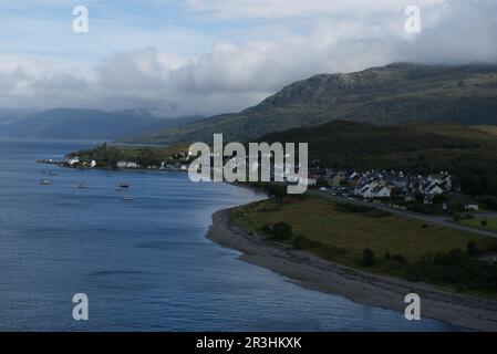 Kyleakin, Château Moil, île de Skye, Highland, Schottland, GroÃŸbritannien Banque D'Images