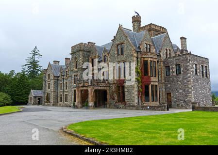 Duncraig Castle, Plockton, Highland, Écosse, Royaume-Uni Banque D'Images