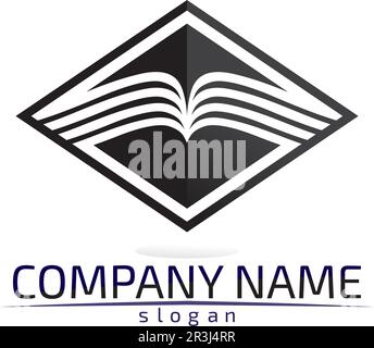 Logo Falcon Wings modèle icône vectorielle logo design Illustration de Vecteur