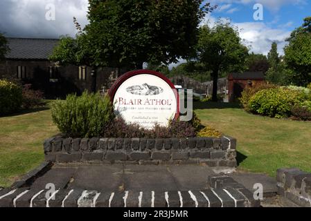 Blair Atholl, Whisky, distillerie, Pitlochry, Highland, Écosse, Grande-Bretagne Banque D'Images